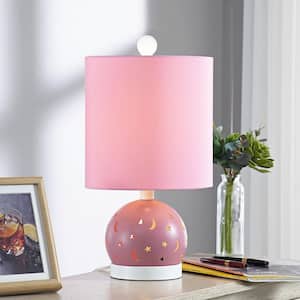 Huitt 17 " Pink Metal Table Lamp