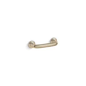 Artifacts 3 in. (76 mm) Center-to-Center Vibrant French Gold Cabinet Bar Pull