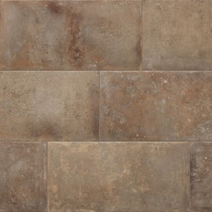 Mesa Sand Brown 12 in. x 24 in. Matte Porcelain Floor and Wall Tile (13.62 sq. ft./Case)