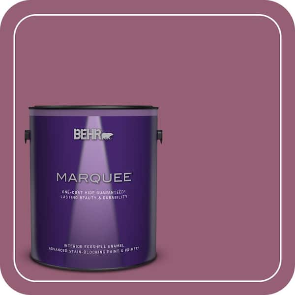 BEHR MARQUEE 1 gal. #MQ1-03 Glitz and Glamour One-Coat Hide Eggshell Enamel Interior Paint & Primer
