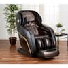 Real Relax Rocking Assembled Robotic S Track Zero Gravity Full Body Massage Chair Recliner with Heat and Foot Rollers, Black