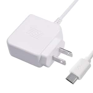 3 ft. Micro USB Phone Wall Charger, White