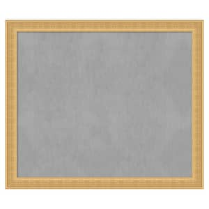 Trellis Gold 54 in. x 46 in. Framed Magnetic Board