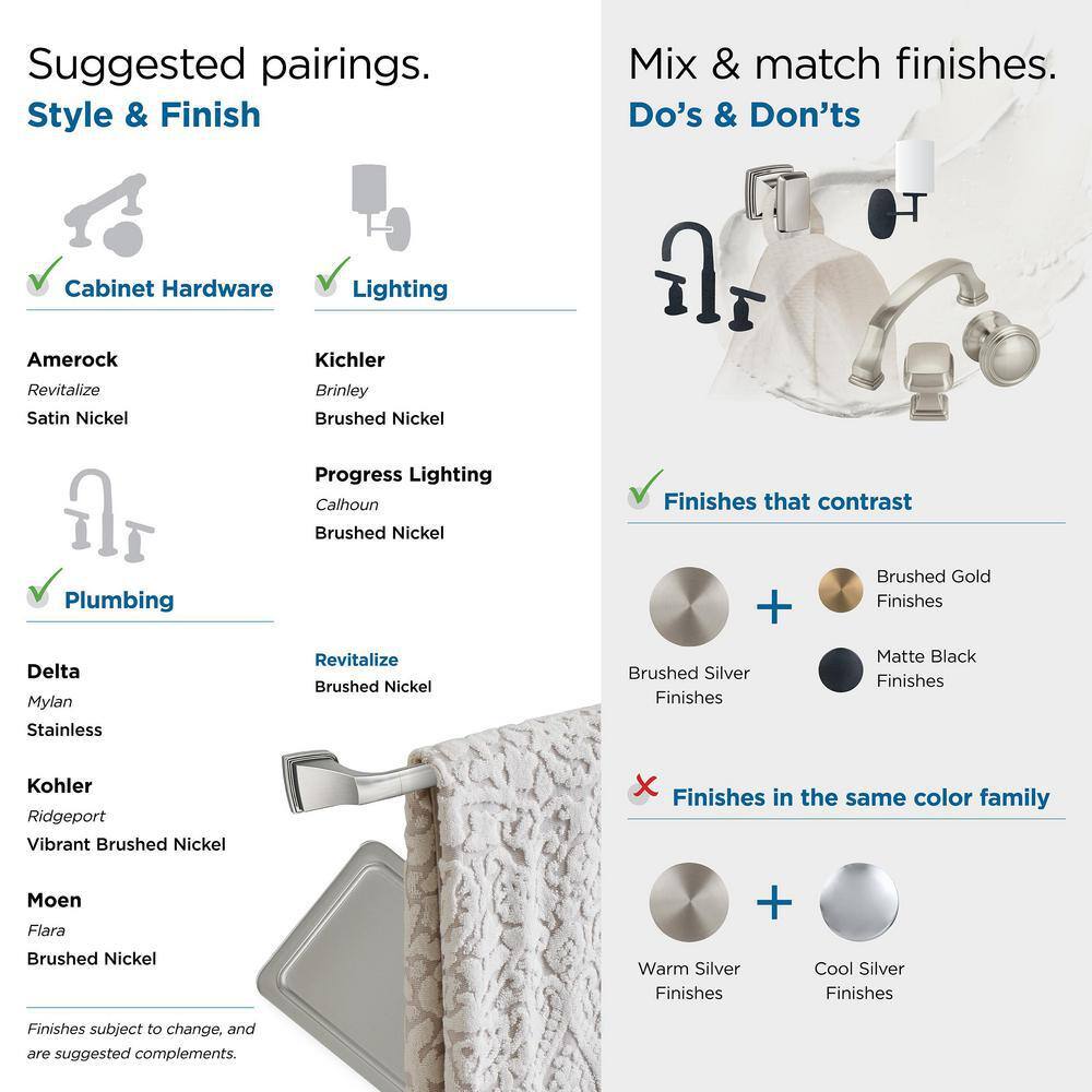 Brushed Nickel Single Post Toilet Paper Holder