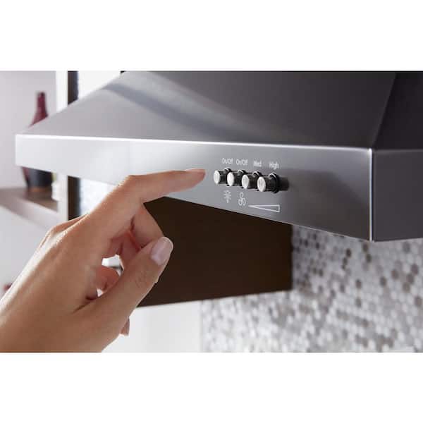 Whirlpool Range Hood (WVW53UC0HV) - Black Stainless Whirlpool Range Hood (WVW53UC0HV) - Black Stainless