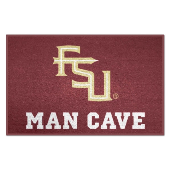 Florida State University Red Man Cave 2 ft. x 3 ft. Area Rug