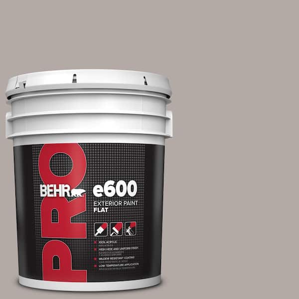 BEHR PRO 5 gal. #N140-3 Metropolis Exterior Flat Paint