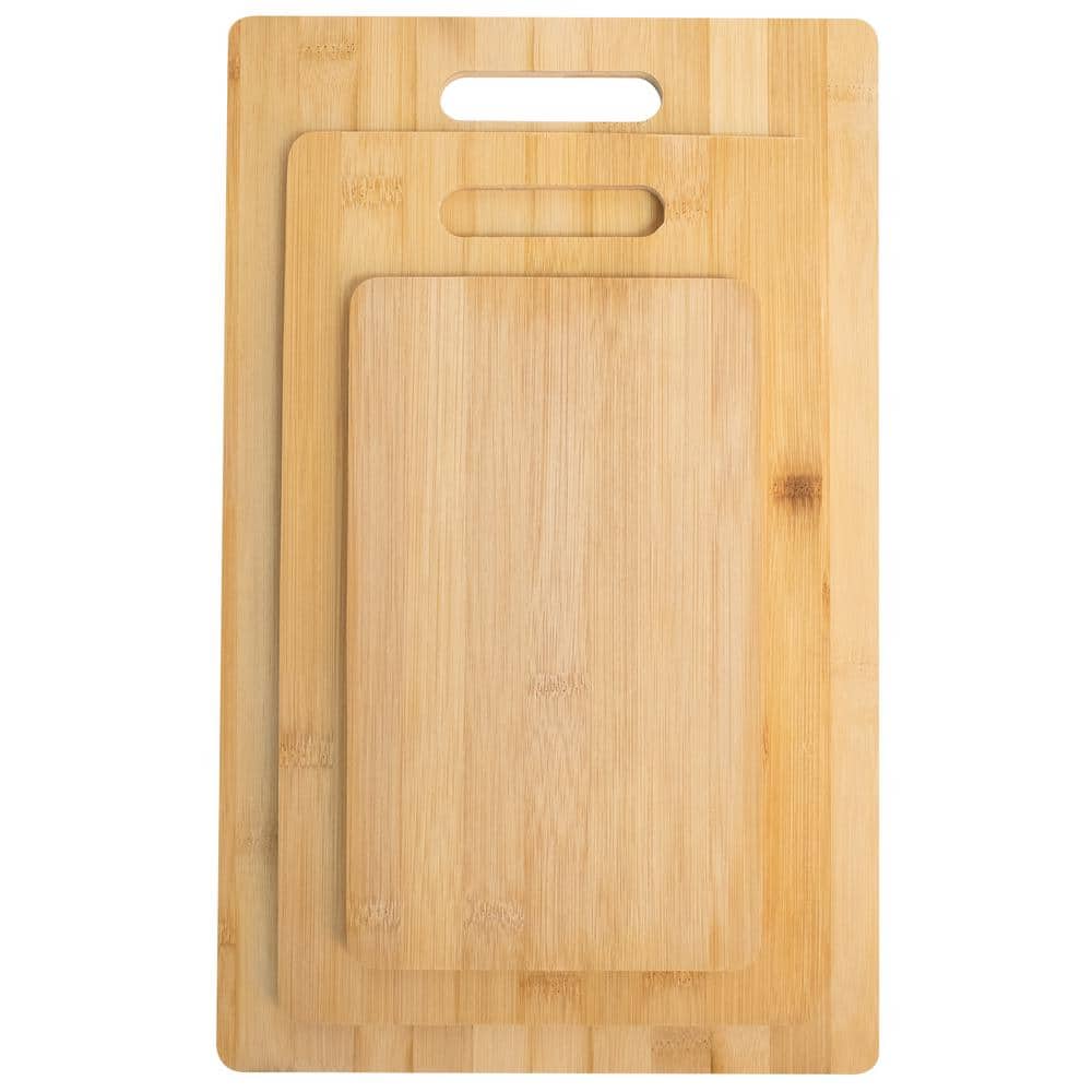 Wholesale Bamboo Cutting Board Set - Buy 3 Piece Set In Bulk