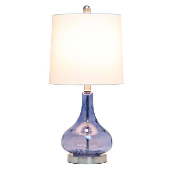 Blue end deals table lamps