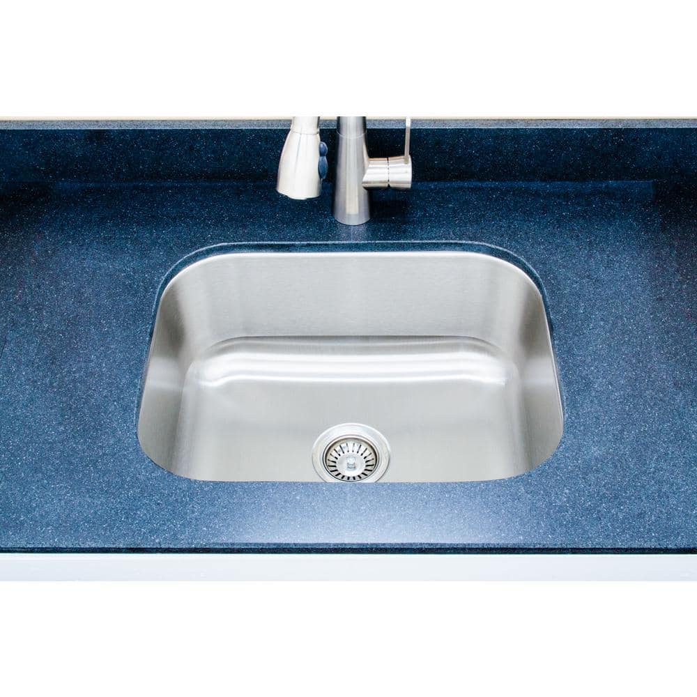 23'' Undermount Single Bowl Stainless Steel Kitchen Sink
