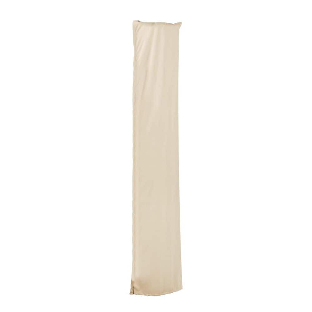10 ft. Aluminum Cantilever Market Solar Tilt Patio Umbrella in Beige Tan price history on PriceWatchPro