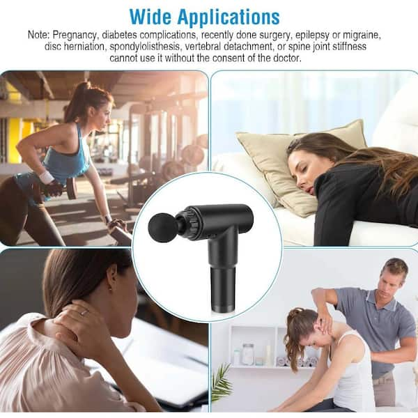 Sold Muscle Massage Gun Lofamy Electric Massager With 20 Adjustable Speeds-dts