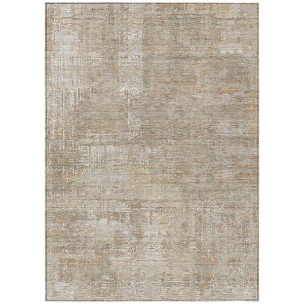 Chantille Machine Washable Indoor/Outdoor Abstract ACN2693 Ivory 10 ft. x 14 ft. Area Rug