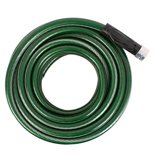 NeverKink Max 5/8-in x 100-ft Contractor-Duty Kink Free Vinyl Black Coiled|596 