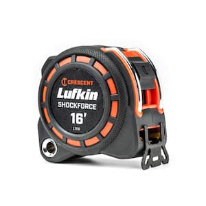 Lufkin 1-3/16 in. x 16 ft. Shockforce G1 Dual-Sided SAE Tape Measure