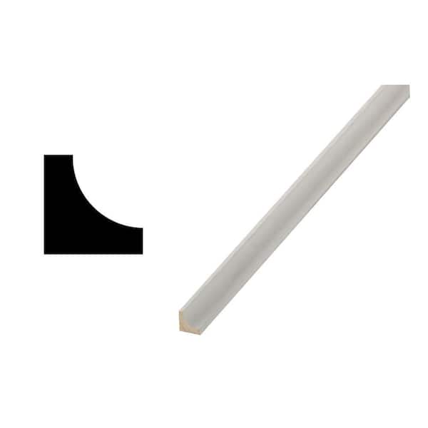 Unbranded WM 100 11/16 in. x 11/16 in. x 96 in. Primed Finger Joint Cove Moulding