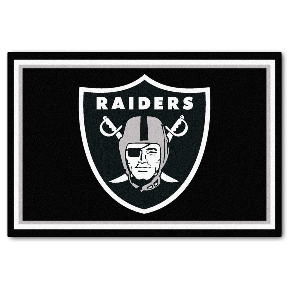 FANMATS NFL - Las Vegas Raiders Photorealistic 20.5 in. x 32.5 in Football  Mat 5936 - The Home Depot