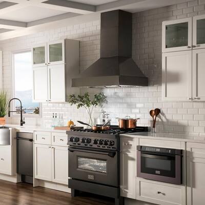 Black Stainless Steel - Range Hoods - Appliances - The Home Depot