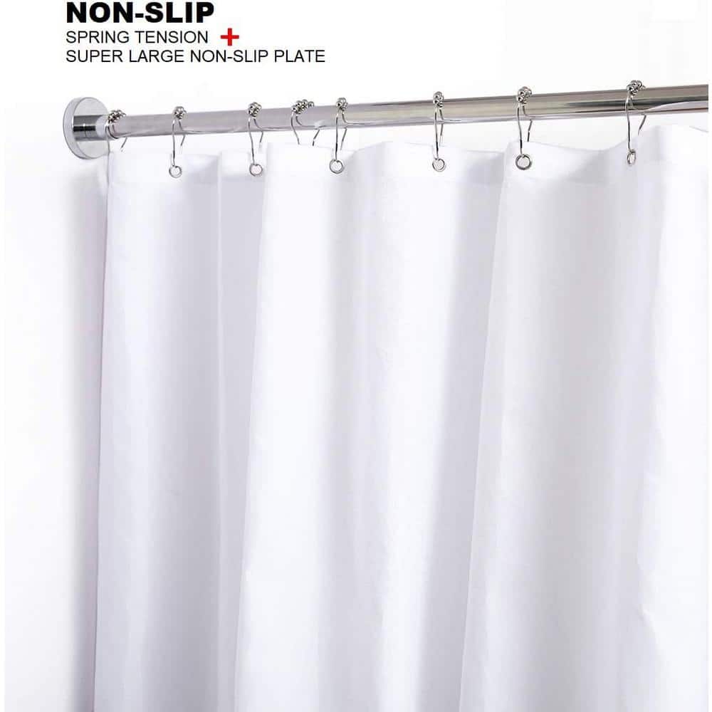 Adjustable Stainless Steel Tension Shower Curtain Rod