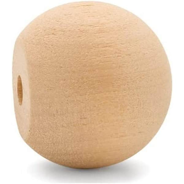 Unfinished WoodBall Knobs 1-1/4 - Pack of 50