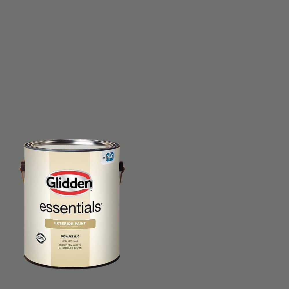 1 gal. PPG1010-6 Up In Smoke Flat Exterior Paint price history on PriceWatchPro