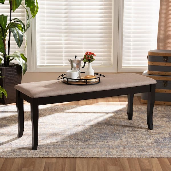 Baxton studio dining bench discount