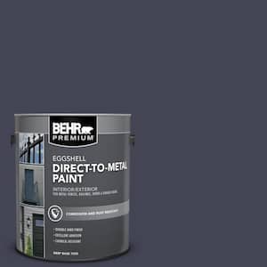 1 gal. #PPU15-19 Black Sapphire Eggshell Direct to Metal Interior/Exterior Paint