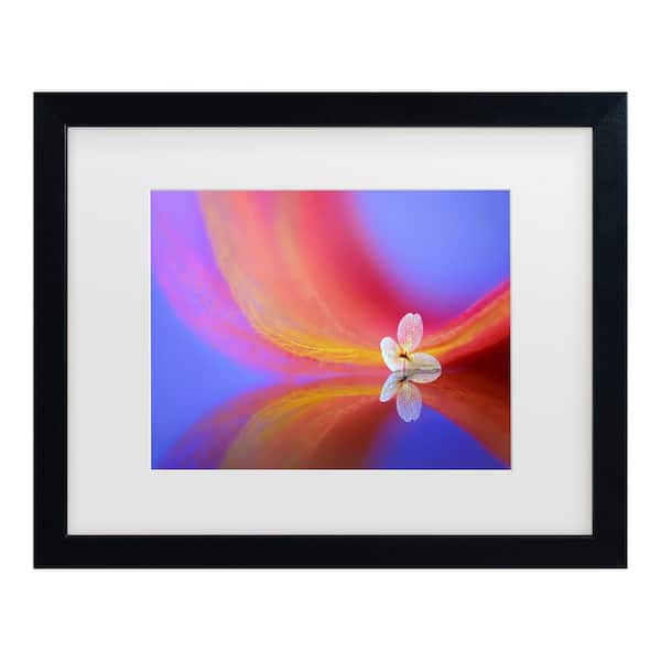 Trademark Fine Art Sophie Pan The Whisper Matted Framed Photography Wall Art 13 in. x 16 in.