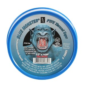 31551 Tru-Blu™ Vibration Resistant Pipe Thread Sealant, 8 oz Can, Blue,  1.38