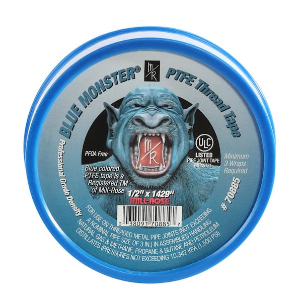 Blue Monster 1/2 in. x 1429 in. PTFE Thread Seal Tape