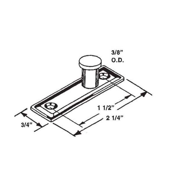 Prime-Line Bi-Fold Door Top Pivot Bracket