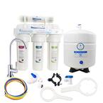 Ultra Series 6-Stage Alkaline Mineral Reverse Osmosis Water Purification System - Under Sink Water Filter - 75 GPD