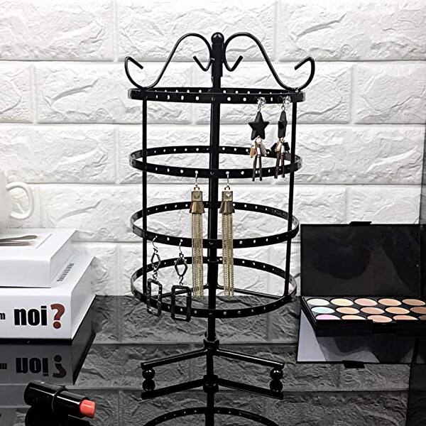 Rotating Rack Stand Display Jewelry Necklace Ring Earrings Holder Organizer New 