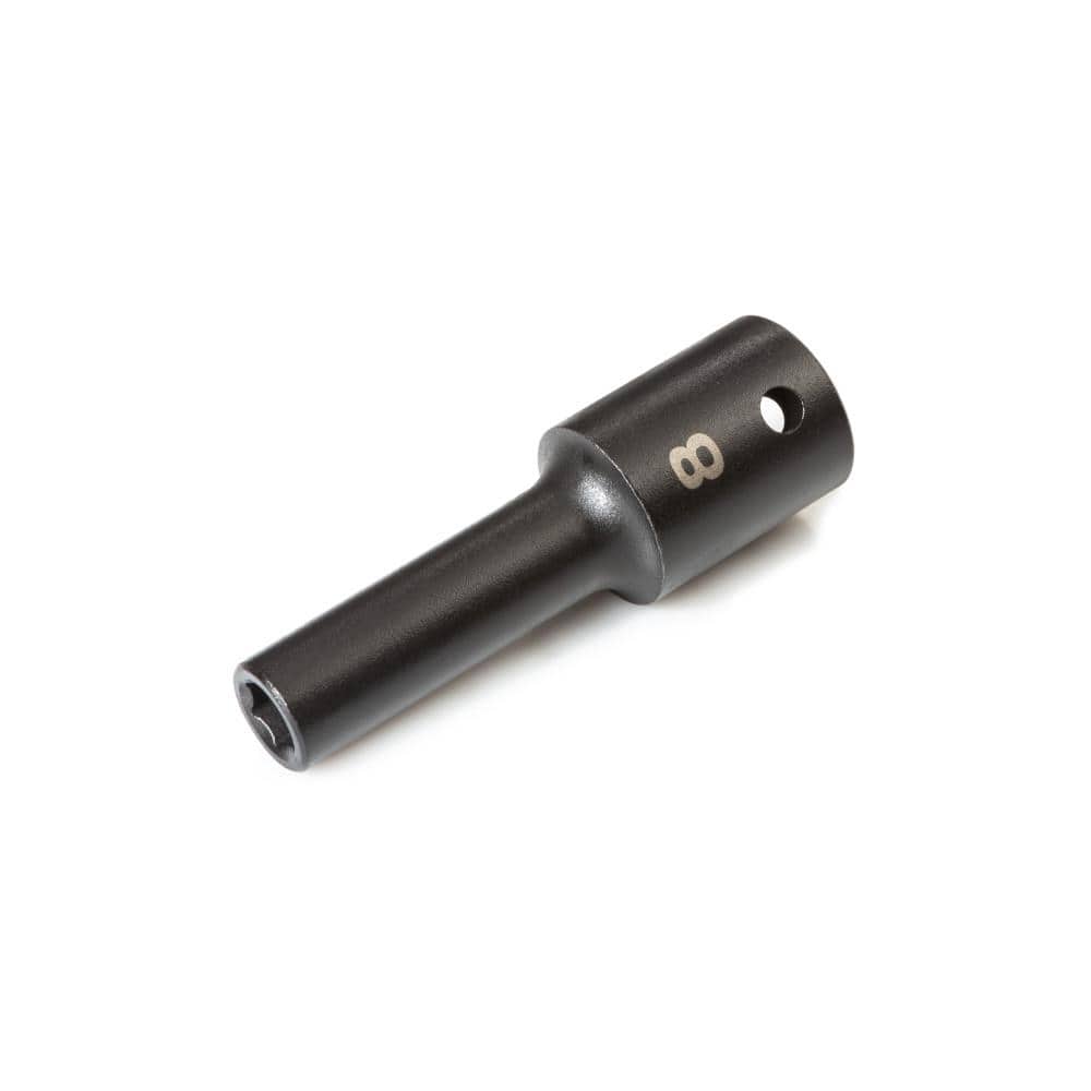 TEKTON 1/2 in. Drive x 8 mm Deep 6-Point Impact Socket SID23108 - The ...