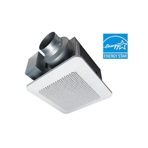 WhisperChoice Pick-A-Flow 80/110 CFM Ceiling Bathroom Exhaust Fan with Flex-Z Fast Bracket