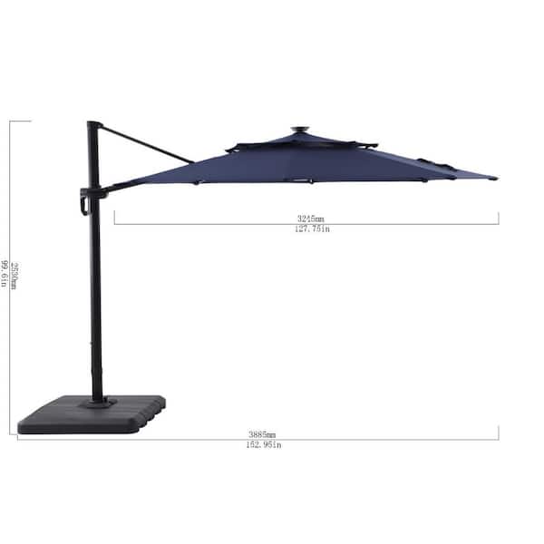 12 patio umbrella replacement cover MASTERCANOPY Replacement Canopy Top for Lowe's Allen Roth 10x12 Gazebo