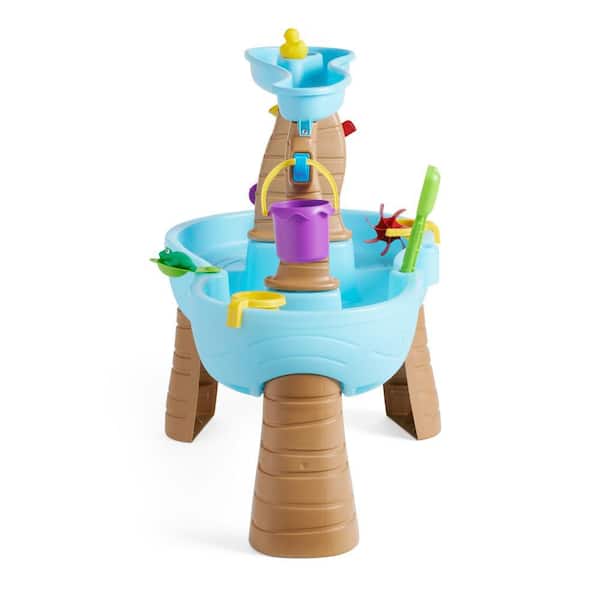 Rain Showers Backyard Splash Toddler Water Table with Accessories