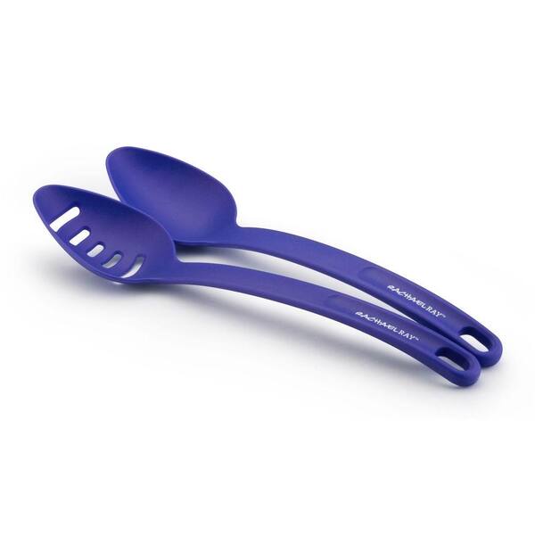 Rachael Ray Nylon Tools Spoon in Blue (Set of 2)