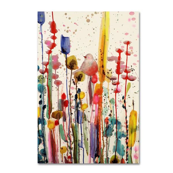 Trademark Fine Art 24 in. x 16 in. "Ce Doux Matin" by Sylvie Demers Printed Canvas Wall Art
