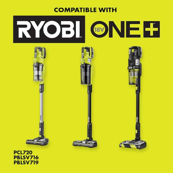 Mini-Motorized Beater Bar Compatible with RYOBI 18V ONE+ Models PCL720, PBLSV716, PBLSV719