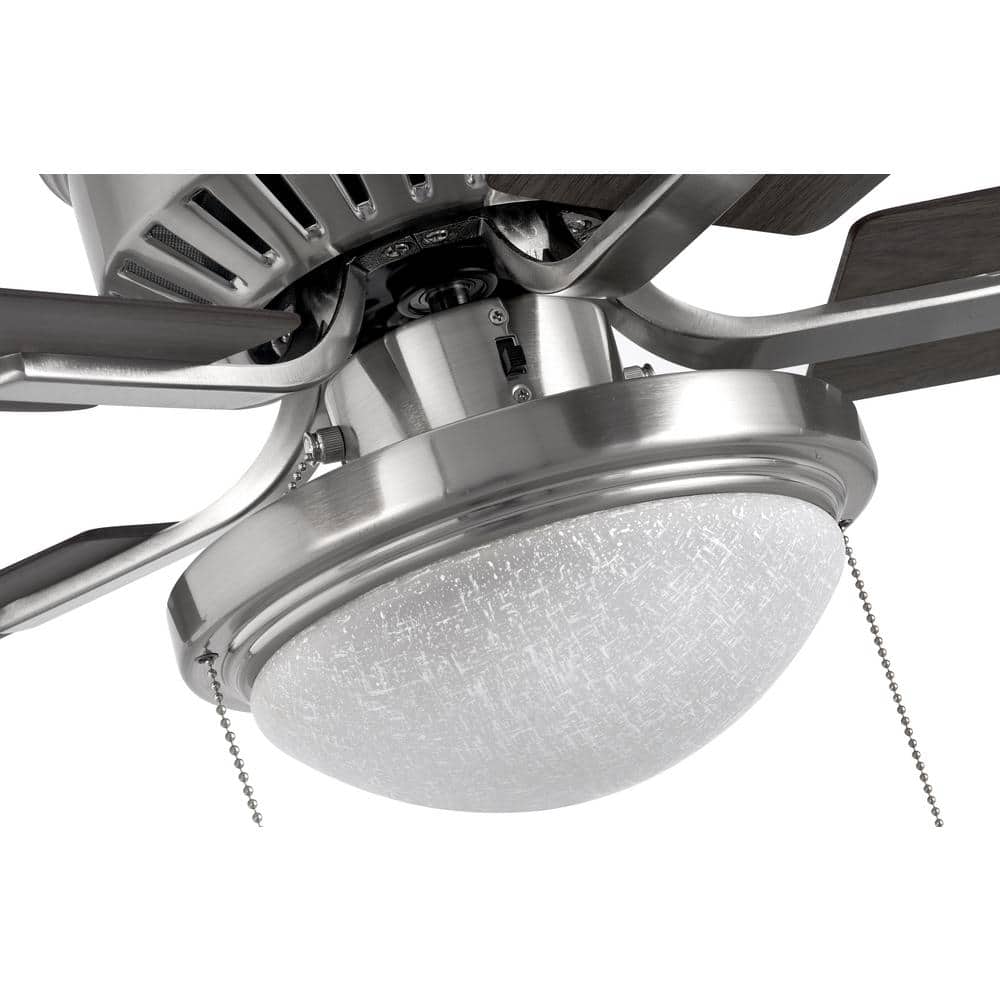 Belanova 52'' Brushed Nickel LED Ceiling Fan with Reversible Blades