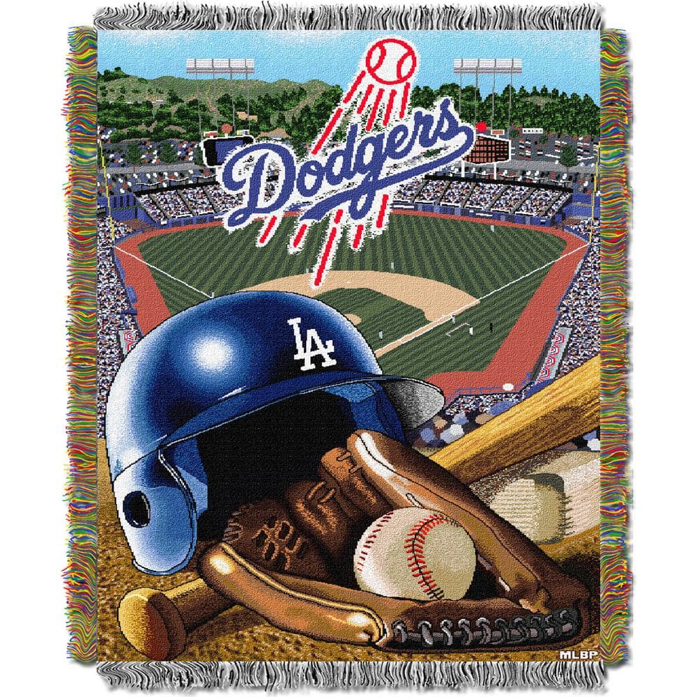 THE NORTHWEST GROUP Los Angeles Dodgers Polyester Throw Blanket