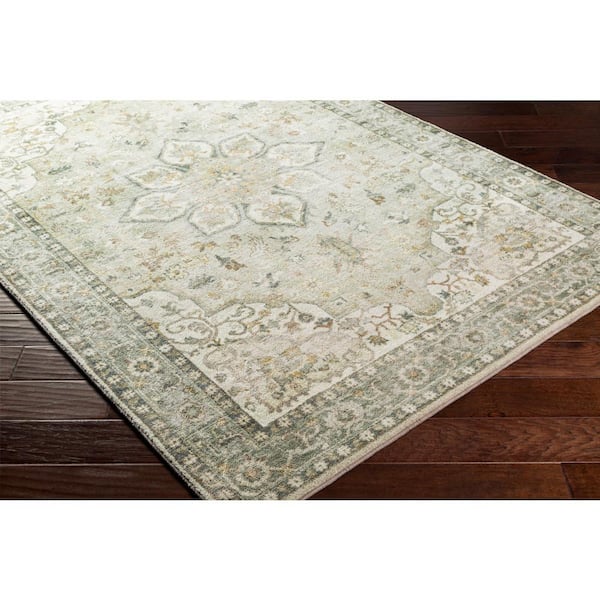 Ottawa Sage/Cream Doormat 3 ft. x 4 ft. Indoor Area Rug