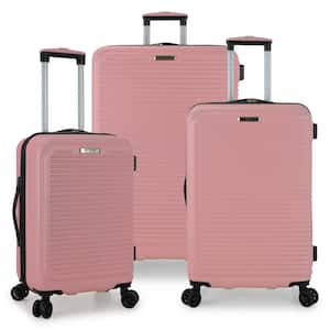 Sunshine 3-Piece Pink Hardside Spinner Luggage Set