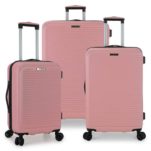 Elite Luggage Sunshine 3-Piece Pink Hardside Spinner Luggage Set