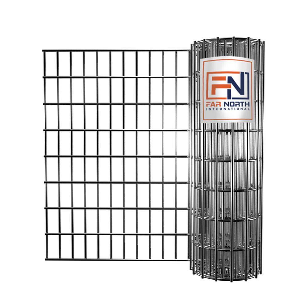 Far North International 3 ft. x 50 ft. 14Gauge Galvanized Welded Wire with 2 in. x 4 in. Mesh