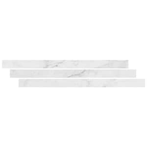 Umbria Jannika 0.75 in. T x 2.75 in. W x 94 in. L Luxury Vinyl Flush stairnose Molding