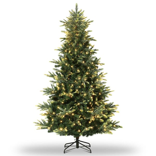 9 Ft Pre-Lit Slim Aspen Fir Artificial Christmas Tree : 700 UL Clear ...