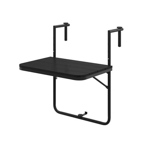 Black Rectangle Metal Hanging Outdoor Bistro Table