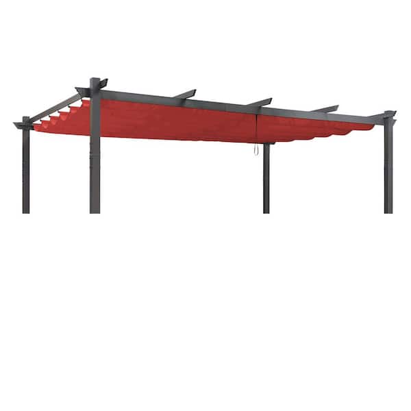 12 ft x 16 ft. Outdoor Pergola Shade Cover-Canopy Replacement Top, Terra